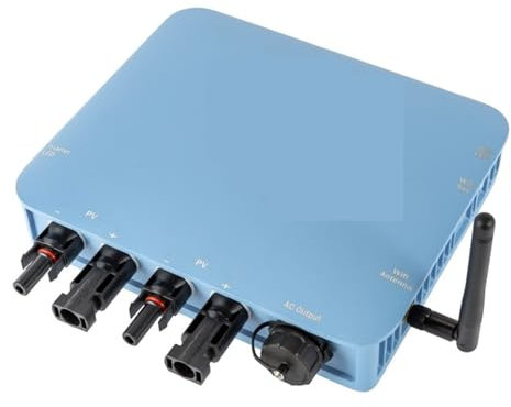 WESLNN 600W 700W 800W 1000W Micro Panneau Solaire Onduleur Intelligent Onde Sinusoïdale Pure Onduleur Maison(1000W)