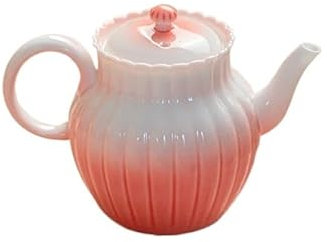 Theiere Bouilloire à thé en forme de pétale de 150ml, avec infuseur, service à thé Kung Fu, cafés à feuilles mobiles, théière chinoise plus raide Théières