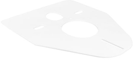 HYTROVE Wall Tank Toilet Soundproof Mat Insulation Panel for Noise Reduction Easy to Install Self-Adhesive Bumper Optimal Soundproofing for Peaceful Bathroom Environment