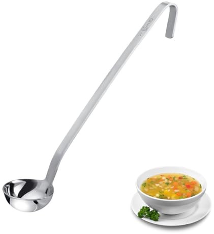 Westmark Schöpfkelle Pro – Kleine Edelstahl Suppenkelle für die Profi-Küche– Schöpflöffel für Saucen, Dressings & Co – Silber, Ø 6 cm, 50 ml