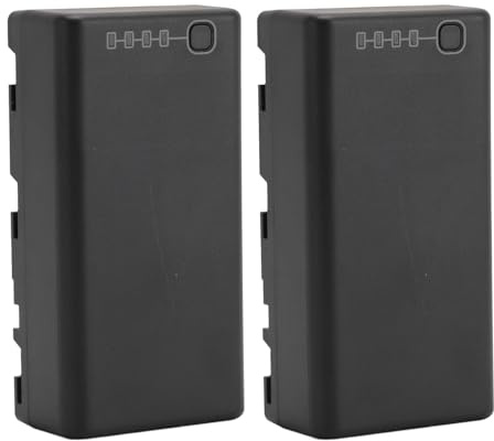 Annadue WB37 Intelligenter Batterie für FPV RC -Drohne, 7,6 V 4920mah Li Batterieersatz für RC Plus, für Crystalsky, für Cendence Drone Quadcopter Fernbedienung (2 PCs)