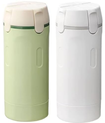 4 in 1 Travel Bottles for Toiletries - Refillable, Leak Proof, Portable Containers for Shampoo Lotion Conditioner Cream, Squeezable Pump Bottles Dispenser Refillable with Liquid (2Pcs)