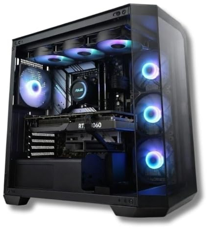 Zendia PC GAMING PROMETHEUS – Intel Core i7-14700K – Nvidia GeForce RTX 3060 12 GB – 32 GB DDR4 RAM – SSD NVMe 1 TB – Wi-Fi – Windows 11 Pro – Mid Tower