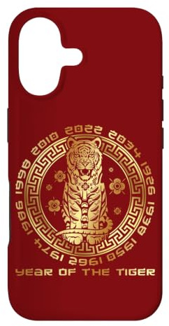 Hülle für iPhone 17 Chinesisches Neujahr des Tigers Chinesische Tierkreisjahre 2034
