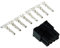 Phobya 0 ATX Power Connector 8Pin Male Incl. 8 Pins - Black Cables Conectores
