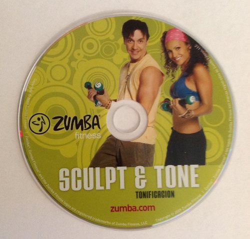 Zumba Fitness Sculpt and Tone DVD WITH 1LB. Toning Sticks