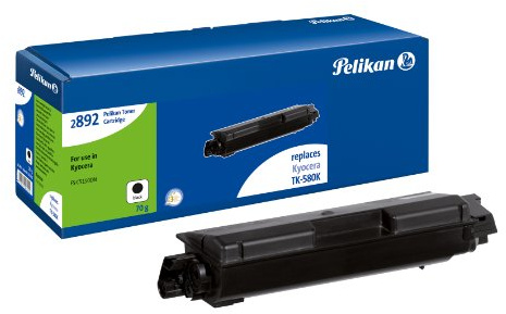 Pelikan 2892b Toner-Kit ersetzt Kyocera TK-580K, 3500 Seiten, schwarz