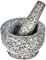 Zeller Mortier et pilon en granite, Autre, Gris, 13 x 8 cm