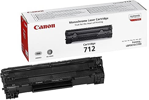 Canon 712 Bk original Toner Schwarz für ISensys Laserdrucker