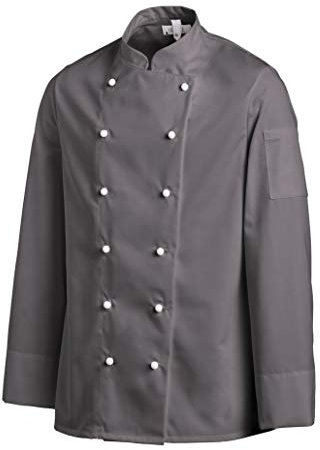 Kochjacke/CLEAN-DRES Farbe grau Größe 56