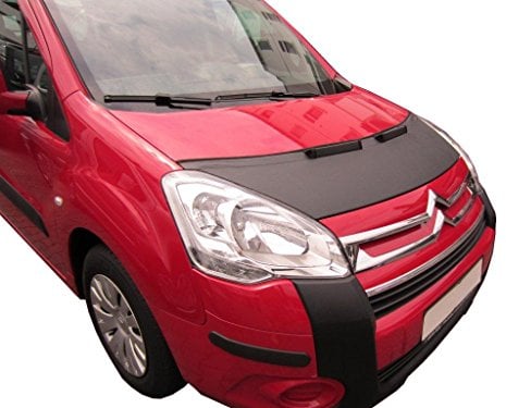AB-00054 AUTO-BRA kompatibel mit Citroen Berlingo, Peugeot Partner Tepee Bj. 2008-2018 Steinschlagschutz Tuning Bonnet Bra