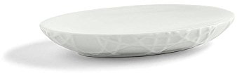 Kassatex ARN-SD Rattan Soap Dish , White