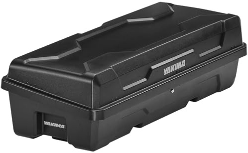 Yakima EXO GearLocker Car Cargo Carrier, Hard Top Shell Box for EXO SwingBase System, Black - Heavy-Duty Vehicle Storage Accessories for Travel and Camping
