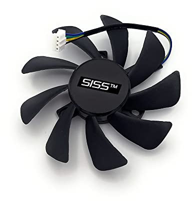 SISS Grafikkarte Lüfter T129215SH für ZOTAC GeForce GTX1060 3Gb Mini ITX ZT-P10610A-10L 85mm