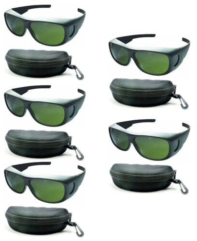 IPL-Laserschutzbrille, 200 nm-2000 nm, 5 Stück