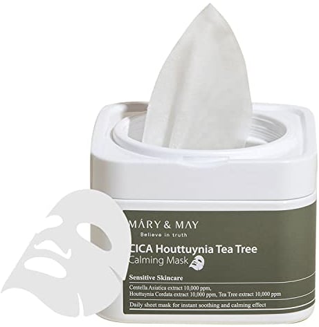 MARY & MAY Cica Houttuynia Tea Tree Calming Mask 30 pcs (400 g)
