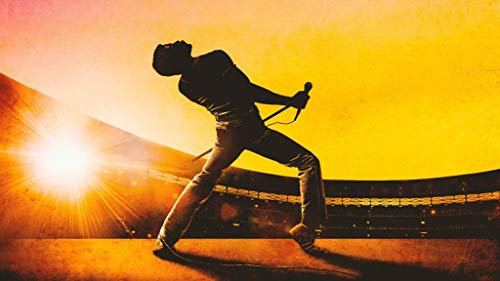 Poster Queen Freddie Mercury Star Rock Bohemian Rhapsody Yellow