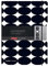 herlitz 50039777 Notizheft flex A4, 40 Blatt punktiert, Motiv: Just Black, 1 Stück