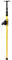 Okuyonic Laser Telescopic Pole, Laser Levels Aluminum Alloy Laser Telescopic Pole Easy to Fix Leveling Telescoping Pole Standard Thread High Load Capacity for Line Lasers