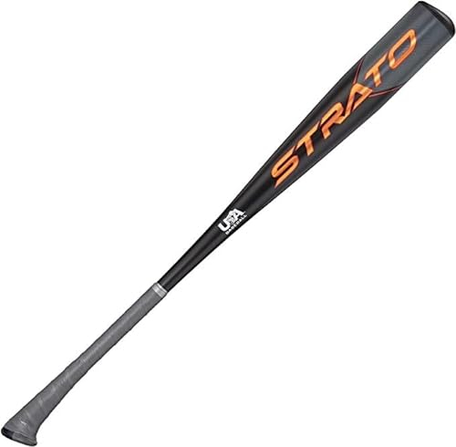 Axe Unisex, Teenager L185K-29-19-B USA Baseballschläger, Schwarz/Grau/Orange, 29/19oz