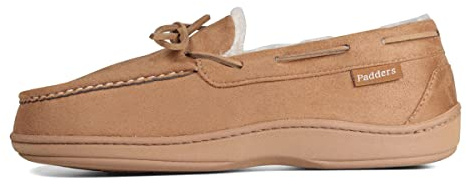 Padders Mens Slippers G Fit Side Stitched Washable