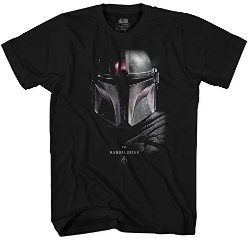 STAR WARS Poster du casque Mandalorian, Mando noir, Taille M