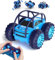 MaxTronic Ferngesteuertes Auto, Direktladung Amphibien Wasserdichter RC Stunt Auto mit LED Licht, 360° Flips, 4WD 15KM/H Offroad 2.4G MonsterTruck Spielzeug Mädche Jungen für Kinder ab 3 Jahren