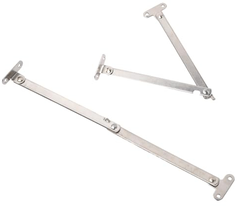 Coperchio Cerniera Ribalta 2 Pezzi Cerniere a Ribalta Cerniera Supporta Cerniere per Mobili Cerniera di Supporto Cerniera per Ante Cucina per Armadietti, Scatole per Giocattoli