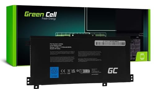 Green Cell 916368-421 916368-541 916814-855 HSTNN-LB7U HSTNN-UB7I HSTNN-UB7O L09049-541 L09281-855 LK03055XL LK03055XL-PR LK03XL LKO3XL Batterie pour HP Portable (3100mAh 11.55V Noir)