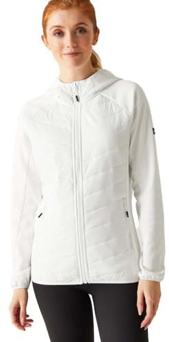 Regatta Damen Gepolsterter Jackenmantel Hybrid-Jacke, weiß, 42