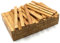 80x Holzleiste 17x7x200mm Bambus lose Bastelklötzchen zum Basteln Bastelstäbe (Bambus 17x7mm)
