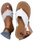 shownicer Tongs Femme d'été Sandales Confortables Tongs à Bout Ouvert Pantoufles de Plage Vacances Mode Tongs Plates Décontractées A Blanc 39
