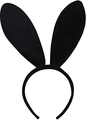 Montesy Y2k Große Ohren Haarreifen Frauen Stirnband Make-up Stirnband für Ostern Halloween Cosplay Haarschmuck Haarreifen für Frauen Plüsch Cartoon Dekorativer Haarreifen Niedlicher Haarreifen
