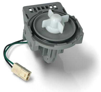 BSSTORE Bomba de desagüe para lavavajillas, 30 W, 0,2 A, 220/240 V, 50 Hz, clase 155, 20 l/min, equivalente a 385842