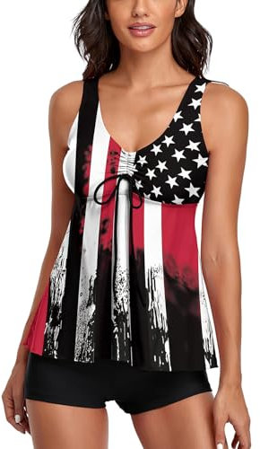 Sexy Tankinis, Black Halter Bikini top, Womens high Neck Swimsuits, Cap Sleeve Bikini top, Long Bikini top, high Waisted high Cut Bikini Bottoms, White Tummy Control