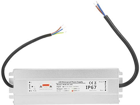 24V 150W Driver LED Transforme impermeable IP67 Fuente de alimentación LED Capilla de aluminio para tiras de luz
