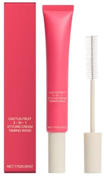 3-in-1 Hair Styling Gel & Taming Wand,Define & Styling Cream,Smoothing Stick Hair Tame Flyaways,Hairs Smoothing Cream