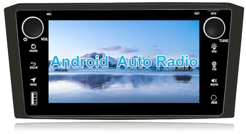 7-Zoll-Android-Autoradio für Toyota Avensis T25 2002-2008 Stereo-Bildschirm Carplay Android Auto, GPS, Bluetooth, FM-Radio, SWC, 4+64G