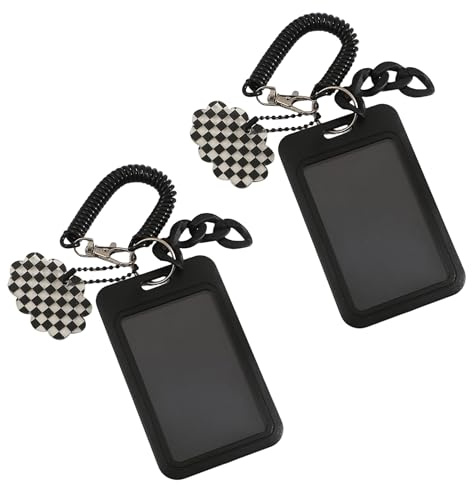 VVQWCY 2 Stück Photocard Holder Kpop, Fotokarten Halter Kpop Photo Card Holder für Idol Album Karten Bank Foto Studentenbus Kartenanhänger Schlüsselanhänger