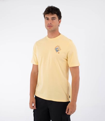 Hurley Herren T-Shirt Short Sleeve Men - Printing Press Disques T-Shirt