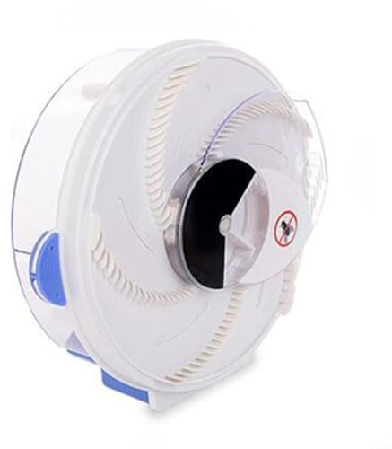 Piège à mouches électrique automatique avec batterie rechargeable et capteur rotatif à 360° pour un contrôle sûr des mouches et des moucherons à l'intérieur dans la maison et le jardin (modèles de
