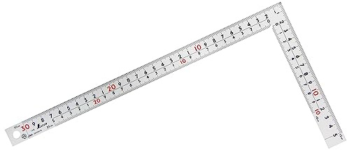 Shinwa: Carpenter's Square - Stainless Steel - 300 x 150 mm 2 mm