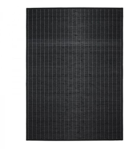 Bali Chic - Tapis en Bambou Noir 60x90