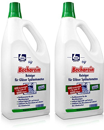 2x Dr. Becher Becharein Reiniger für Spülautomaten 2 Liter