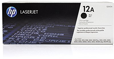 HP Original Q2612A / 12A Toner Black für Canon Lasershot LBP-3000