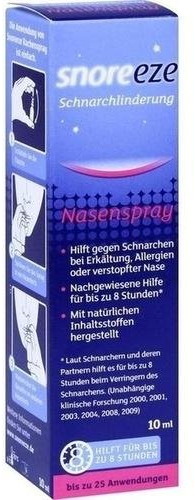 SNOREEZE Schnarchlinderung Nasenspray 10 ml
