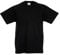Fruit of the Loom Childrens/Kids Original Short Sleeve T-Shirt (3-4 Years) (Black)