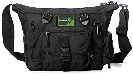 HUNTVP Tactical Messenger Bag Shoulder Bag Cross Body Bag Belt Sling Bags Laptop For Working Cycling Hunting Camping Trekking