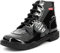 Kickers Kick Col Stivali Bambina, Nero (Noir Vernis Perm 83), 28 EU