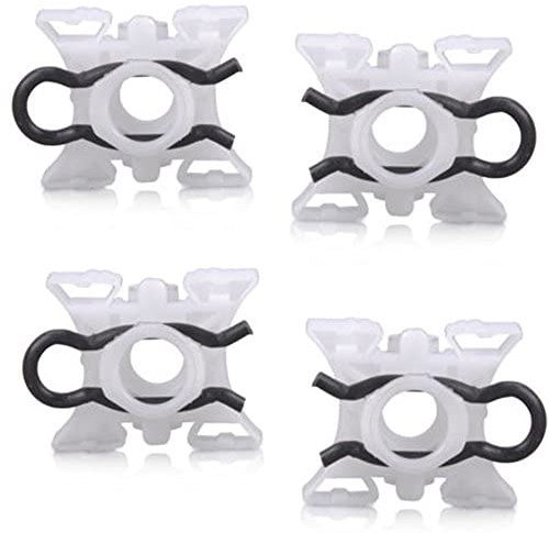 Twowinds - Clip Lève-vitre Compatible avec BMW E36 E36 E90 E90 E92 E92 E93 E93 E34 E34 E32 Z1 Z3 Z4 - Porte Avant Gauche, Droite - 51321938884 - Régulateur Vitre (lot de 4 unités)